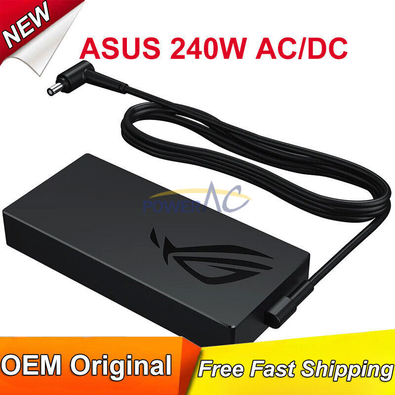 Original 240W Laptop Charger for ASUS ROG   G733QS-HG001 Strix SCAR 17 Adapter
