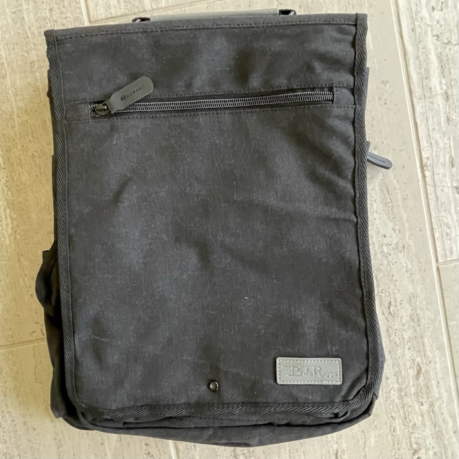 Bella Russo Laptop Travel Bag Case Cross Body Multi Pocketed Shoulder Strap