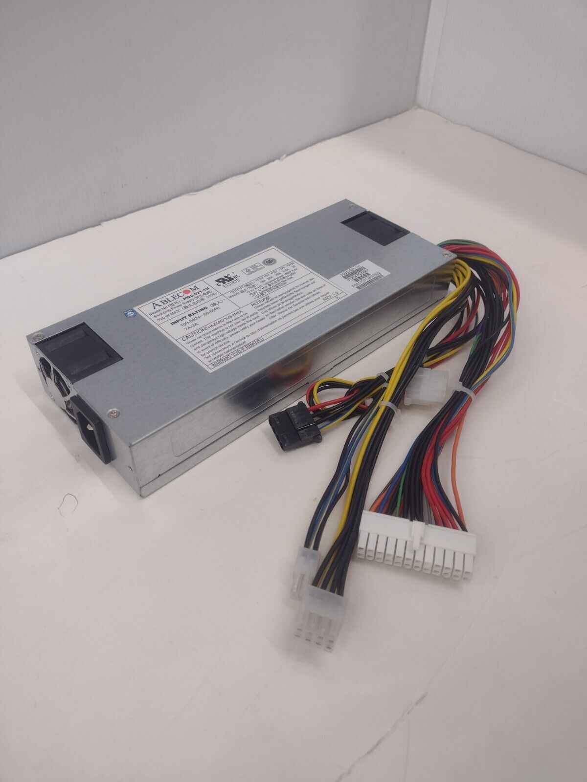 Ablecom Supermicro PWS-521-1H 520W 1U Switching Server Power Supply