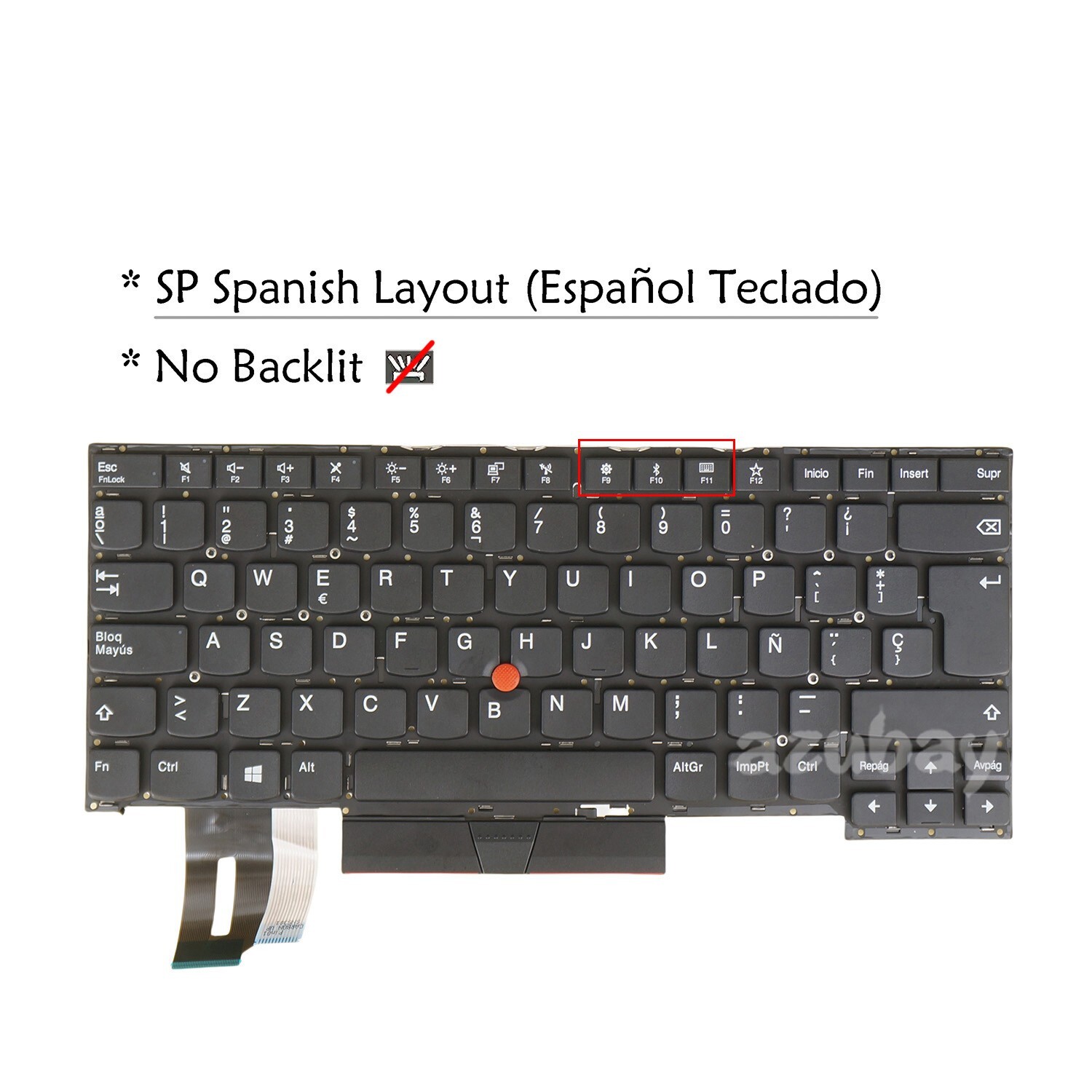 Keyboard Teclado Latino/ Español Para For Lenovo Thinkpad P1 Gen 1/ Gen 2/ Gen 3