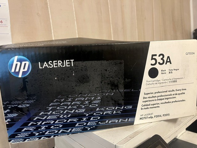 HP Laserjet Q7553A Genuine (53A) Toner  NEW SEALED BOX
