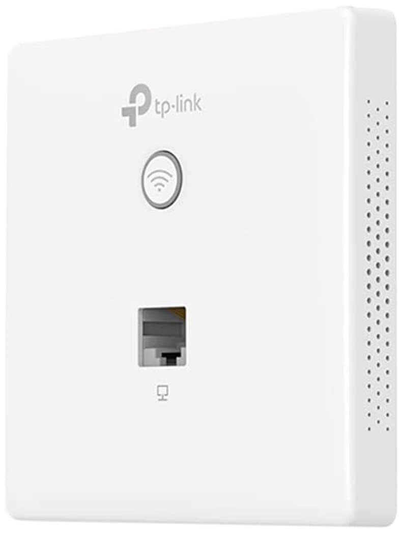 TP-Link EAP115-Wall Omada N300 Wireless Wall-Plate Access Point, 802.3af, Easily