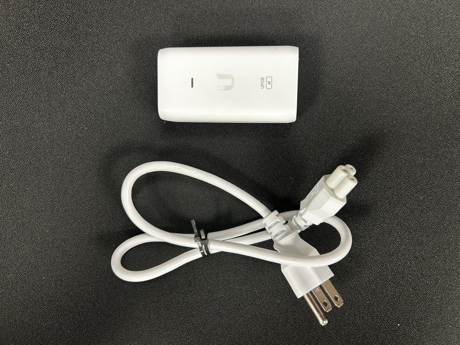 Ubiquiti Networks U-POE-af UniFi PoE Injector w/ AC Power Cord RJ-45 2-Port