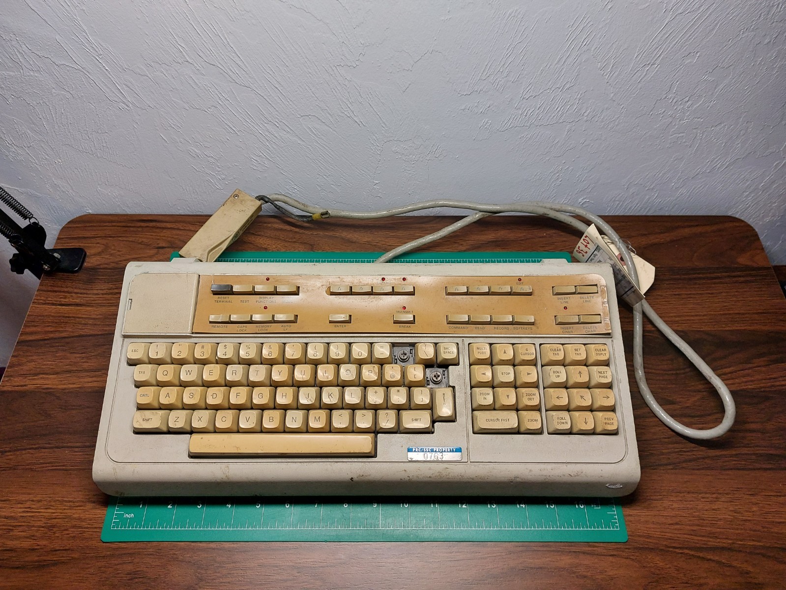 HEWLETT PACKARD HP 264X TERMINAL KEYBOARD Missing Keys Possibly NASA USED GSE