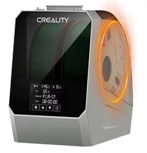 CREALITY SPACE PI FILAMENT DRYER PLUS DRYING TWO ROLLS DEHYDRATOR - DARK GRAY