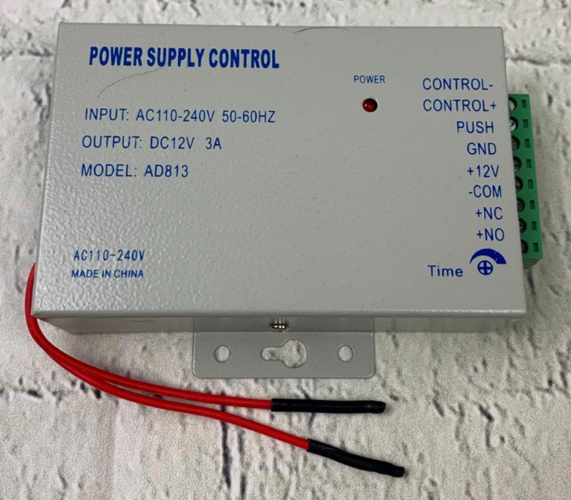 110V 240V Access Control Power supply Control DC12V 3A For Eletric and Magnetic