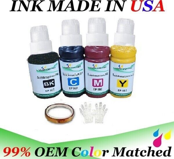  VC dye Sublimation Refill ink  (non-OEM) 502 for ET2750 2760 3710 3760 4760 