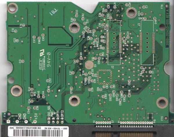 PCB Controller 2060-701453-000 WD740GD-00FLA1 WD740GD-75FLA0 WD360GD-00FLA2.