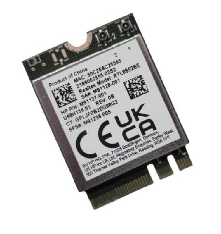 M91238-001 - WLAN Realtek CAVA2 AX 2X2