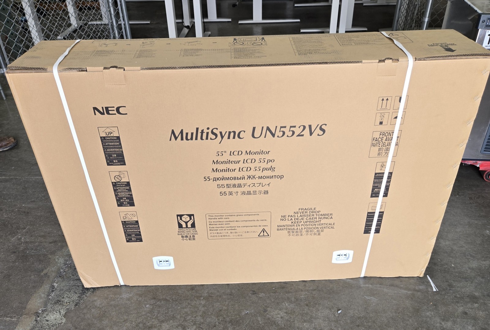 (NIB) NEC MultiSync Video Wall Display 55" Monitor for Digital Signage (UN552S)