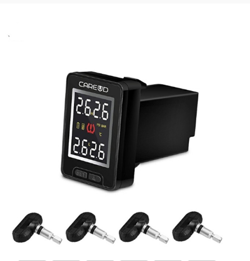 CAREUD For Toyota U912 Auto Wireless TPMS Tire Pressure Monitoring System