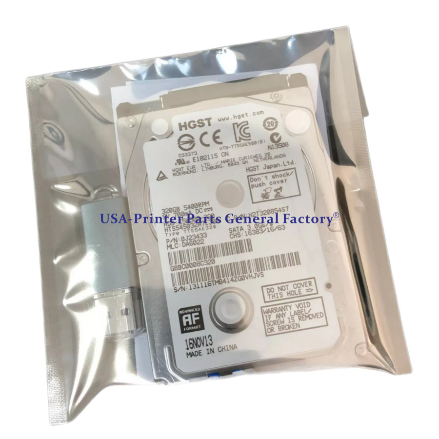 CR650-67001 CR647-67018 HDD FOR HP Designjet T790 T1300 PS Hard Disk Drive 320G
