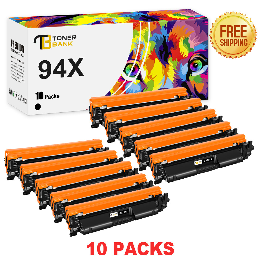 10PK CF294X Toner Compatible With HP 94X LaserJet Pro M118dw M148fdw M148dw M149