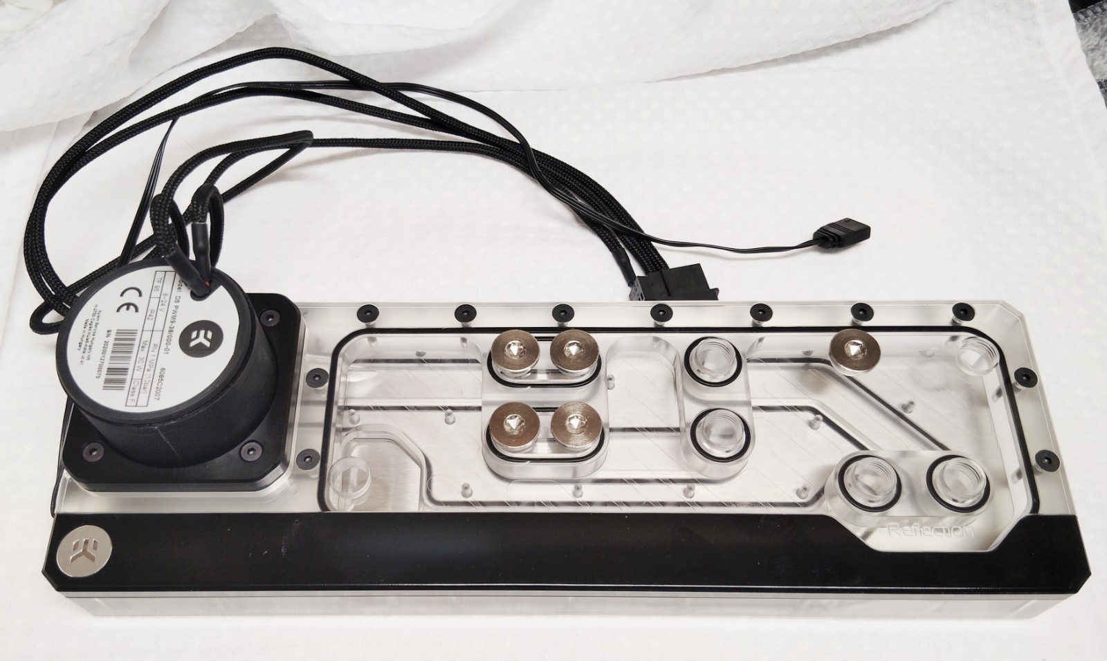 EKWB EK-Quantum Reflection D5 PWM Distribution Plate Reservoir PumpPC Water Cool