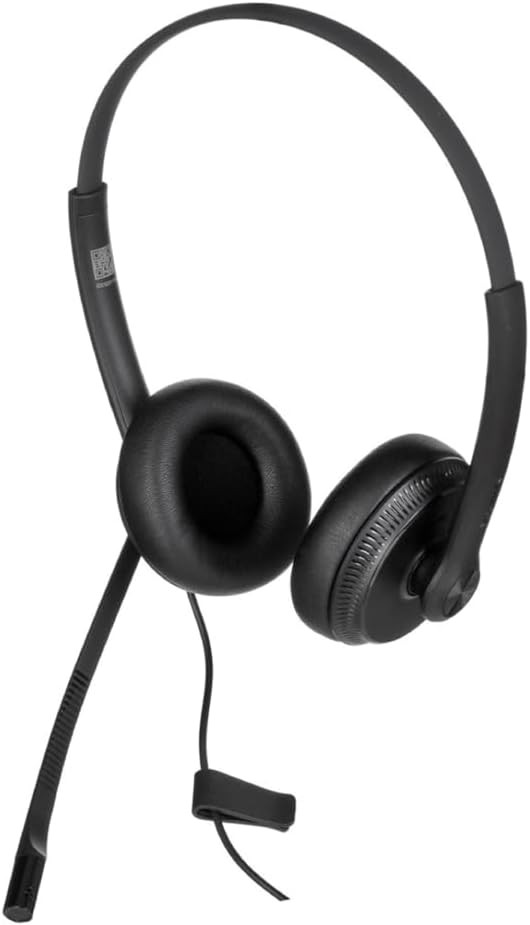 Yealink YHS34 Dual Wired Dual Ear RJ9 Noise Cancellation Headset