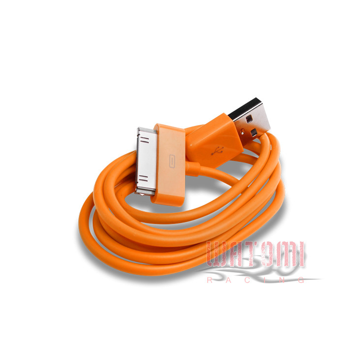 100X 3FT USB 30PIN ORANGE CABLE DATA CHARGER FOR GALAXY TAB 7" PLUS 8.9 10.1