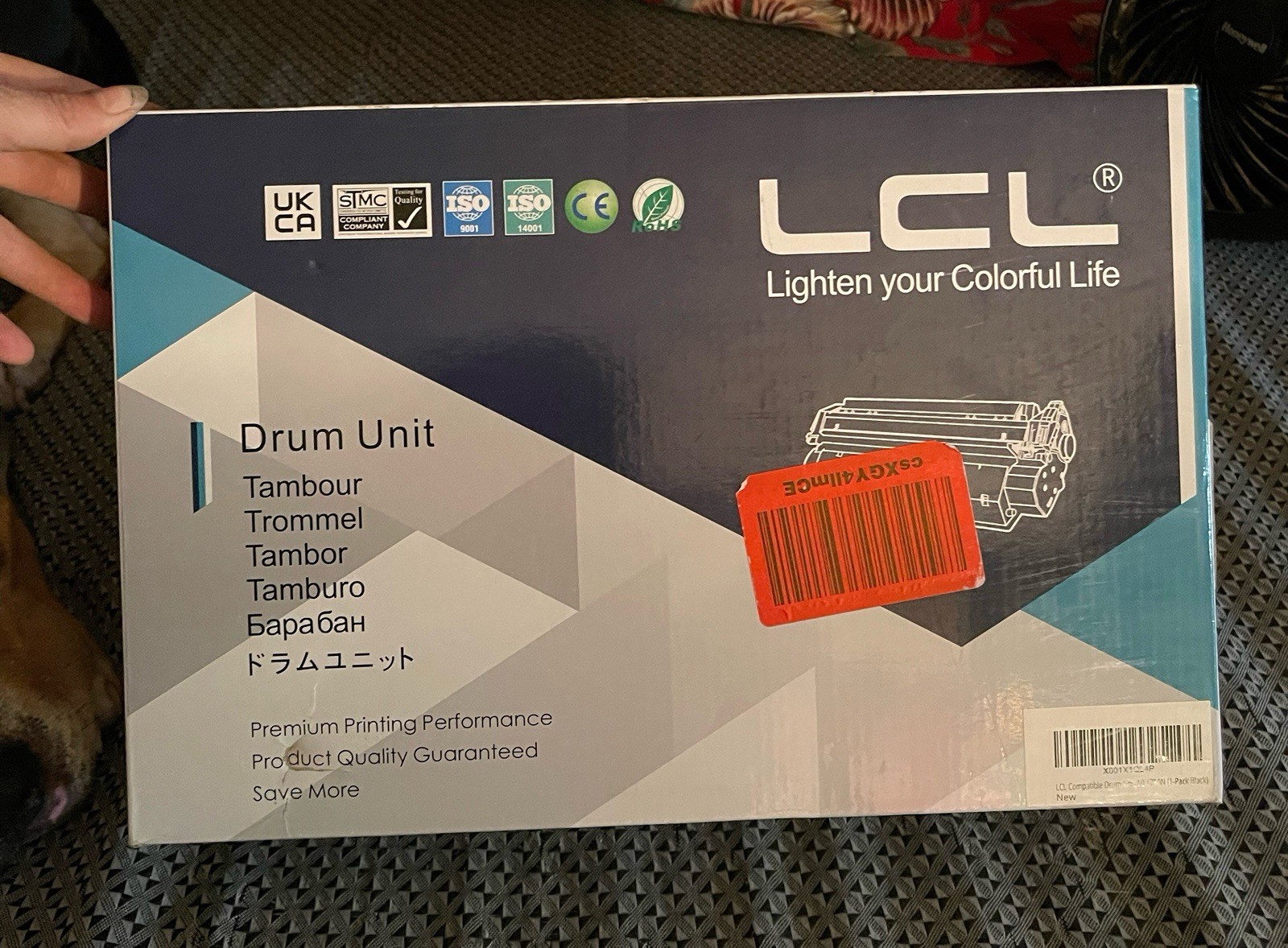 LCL Compatible Drum Unit Replacement for Lexmark LCL- 1700/310-7021/W5389