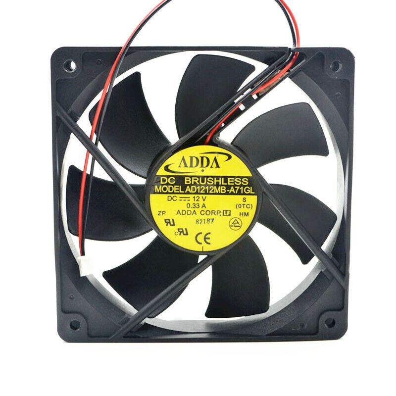 ADDA 12025 12V 0.33A AD1212MB-A71GL large wind chassis strong cooling fan