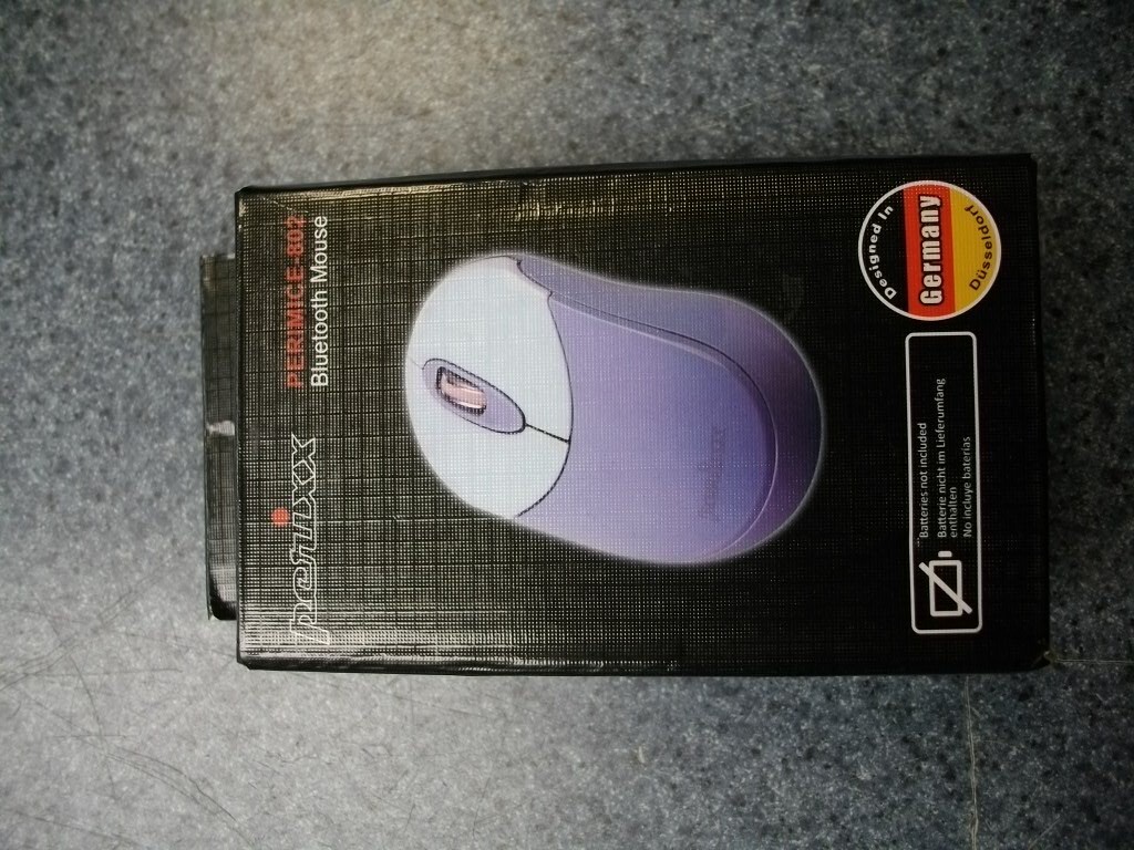 PERIMICE-802BL Wireless Bluetooth Mouse - Portable Design - Compatible with W...