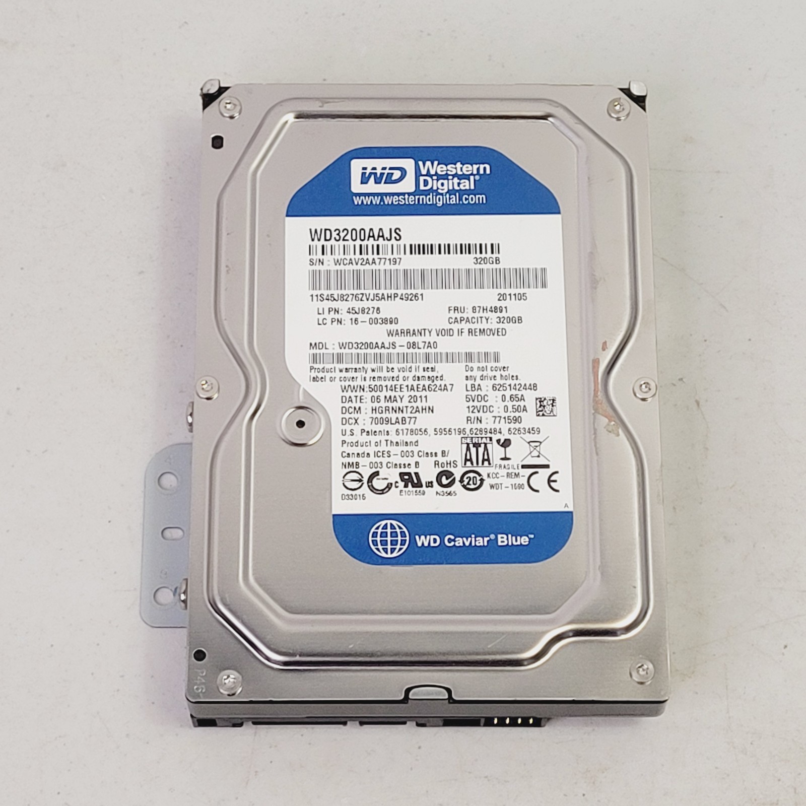 Western Digital WD Caviar SE WD3200AAJS 320GB SATA 3.5" 7200RPM 8MB HDD