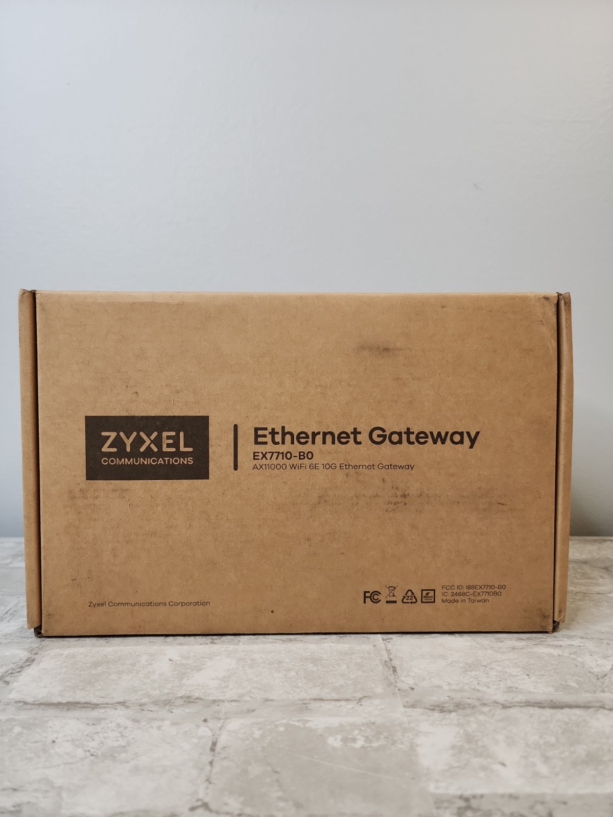 Zyxel EX7710-B0 AX11000 WiFi 6E Tri-Band Router 10GbE WAN LAN New in Box