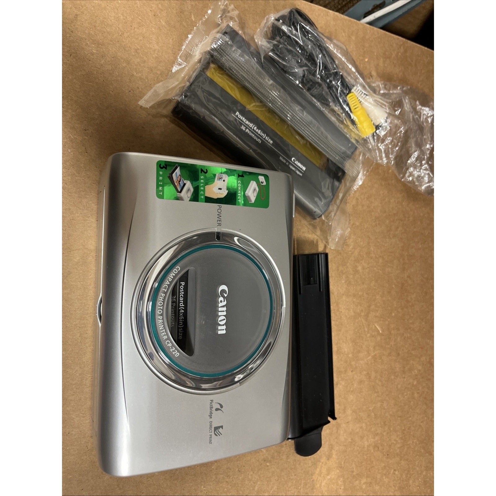 Canon Compact Photo Printer CP-220 PictBridge - No Power Adapter Included