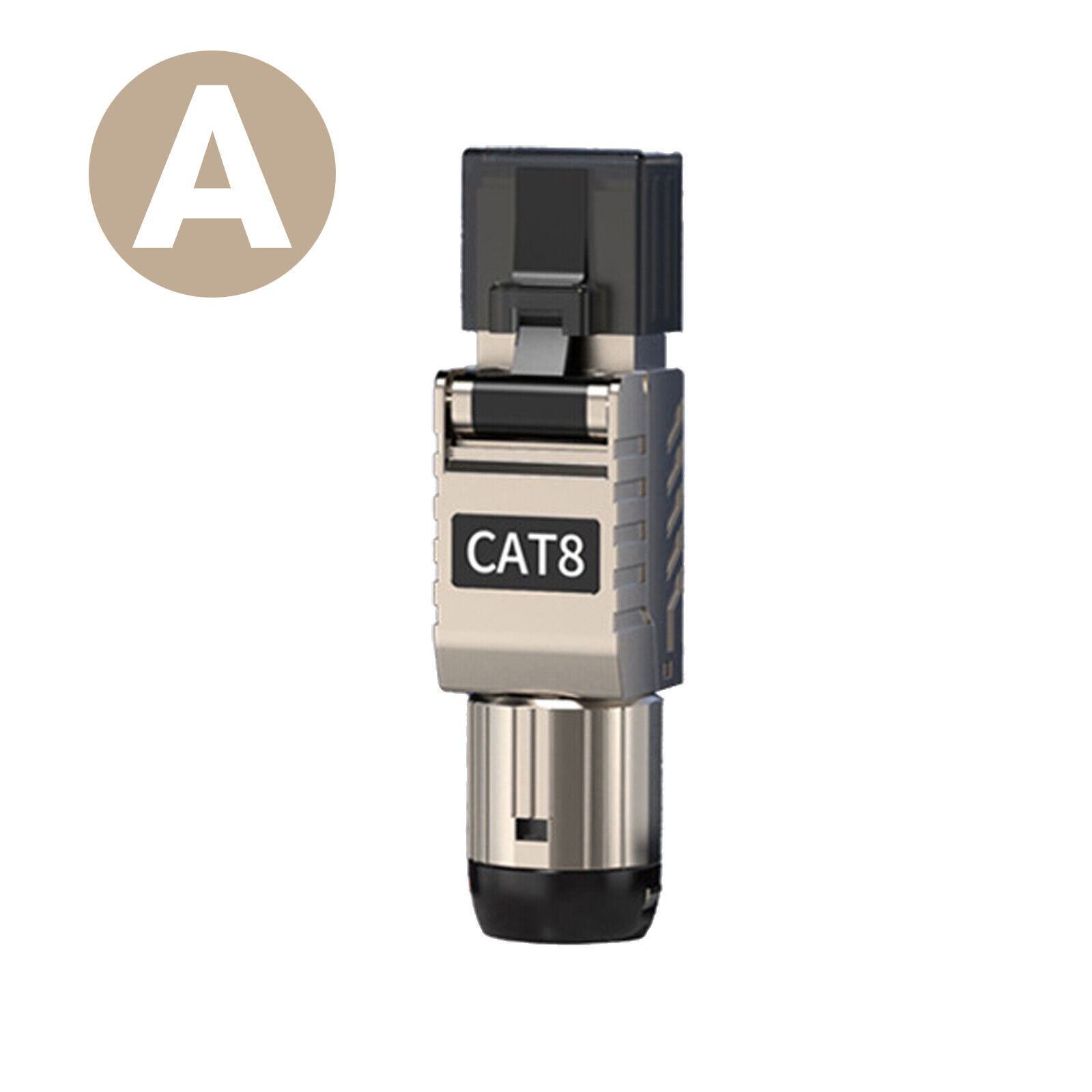 RJ45 10PCS for Cable Cat8 Cat7 Cat6A Connectors Free Easy Termination New Plug