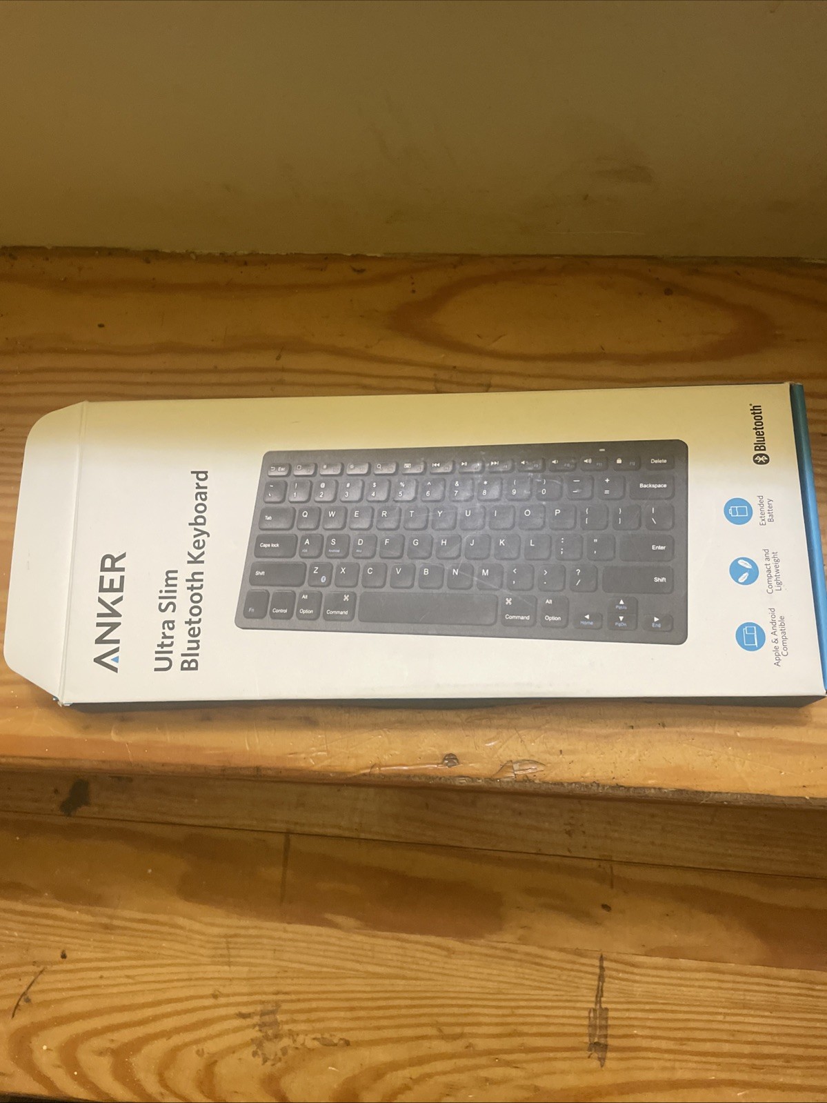 Anker ULTRA-SLIM BLUETOOTH KEYBOARD Apple Android iPad Galaxy Windows Mac iOS