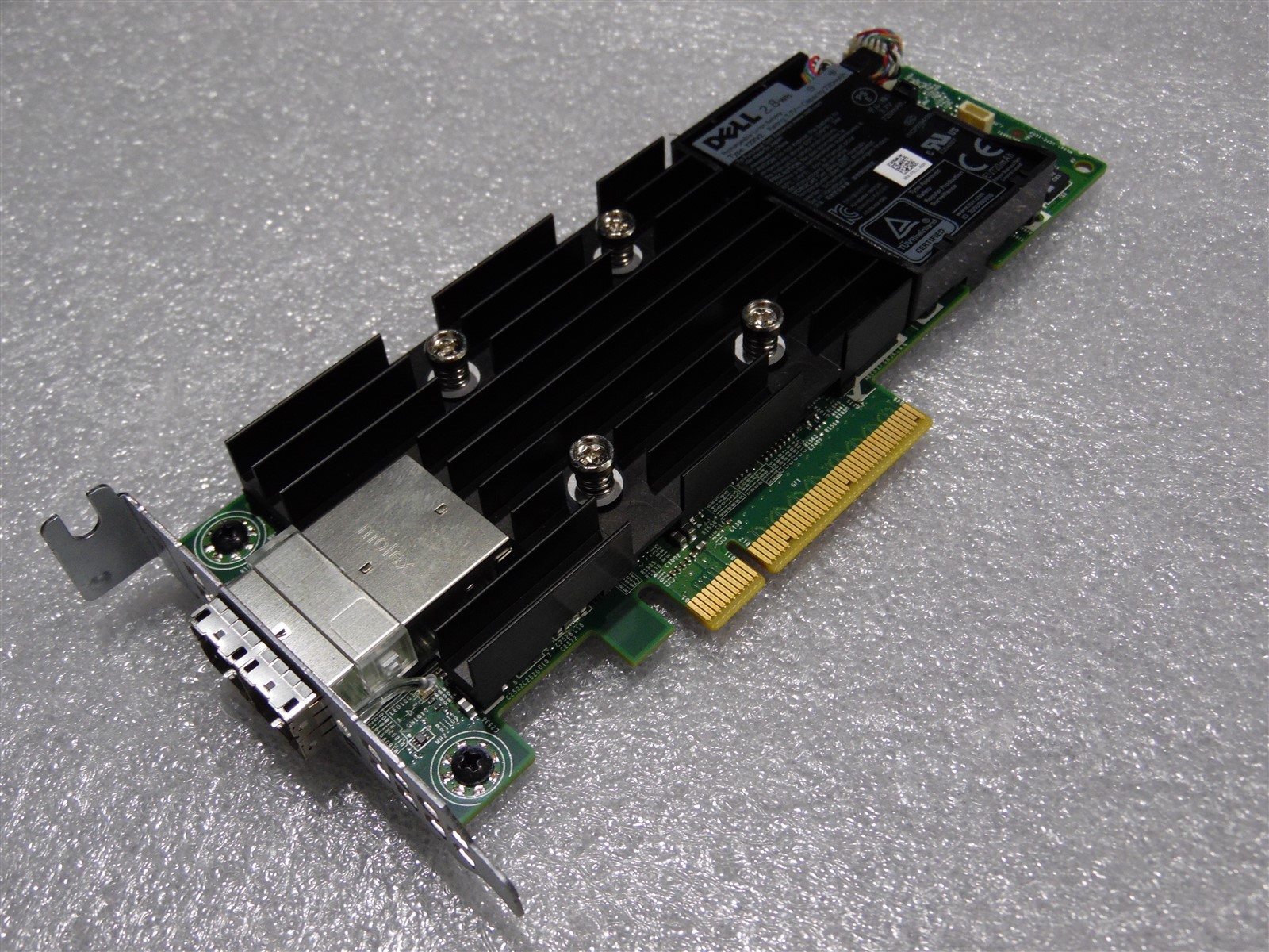 H840 PCI PERC SAS RAID 8GB ADAPTER DELL POWEREDGE SERVER 70RV1 LOW PROFILE
