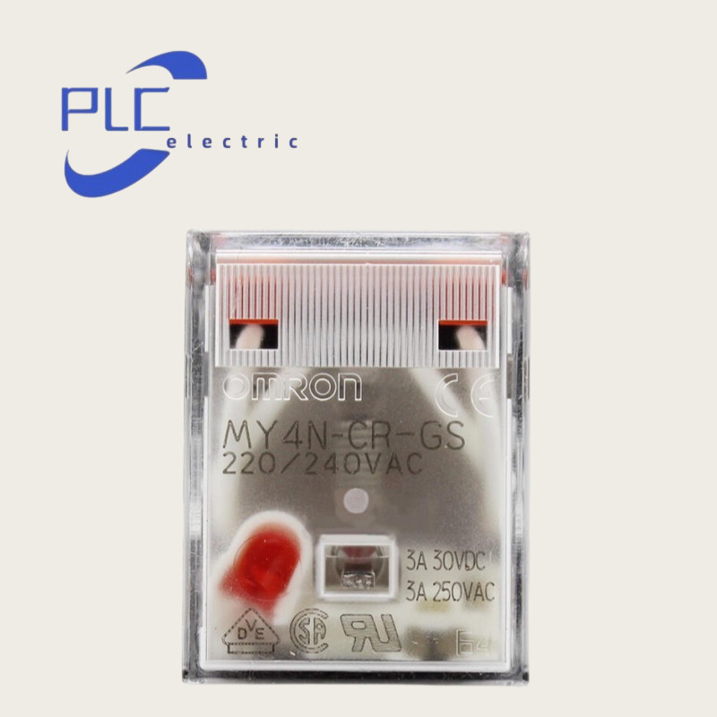 10PCS NEW Omron Type MY4N-D2-GS Intermediate Relay 4-contact 24V DC 5A