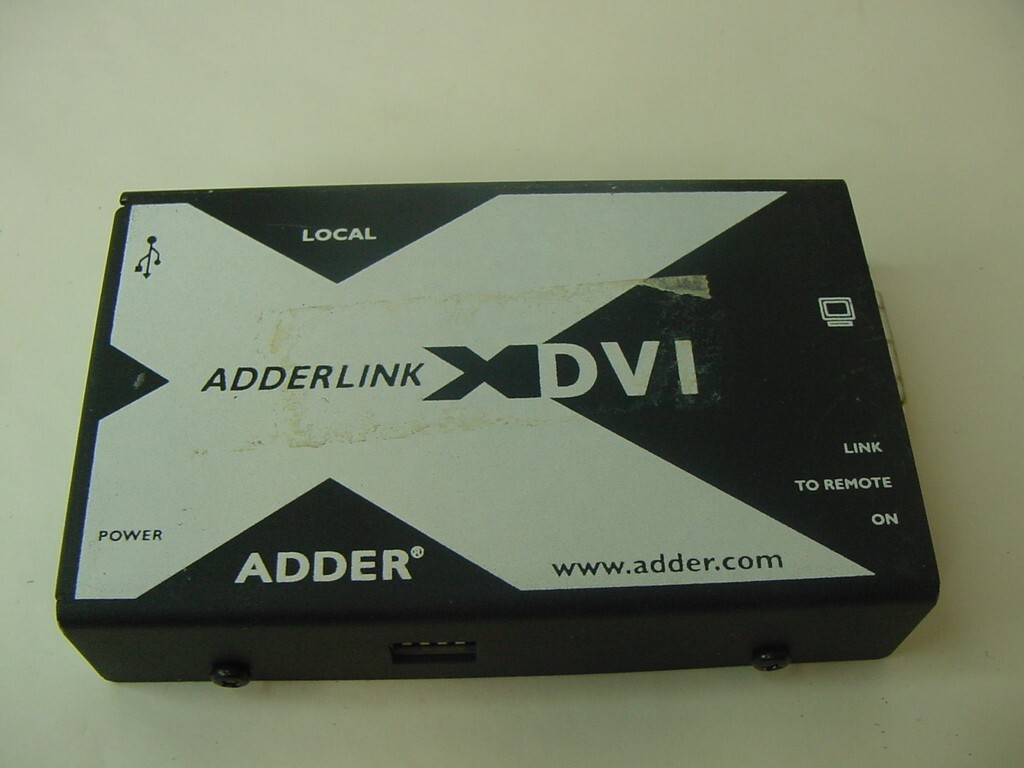 ADDERLINK X-DVI REMOTE UNIT - NO POWER CORD INCLUDED