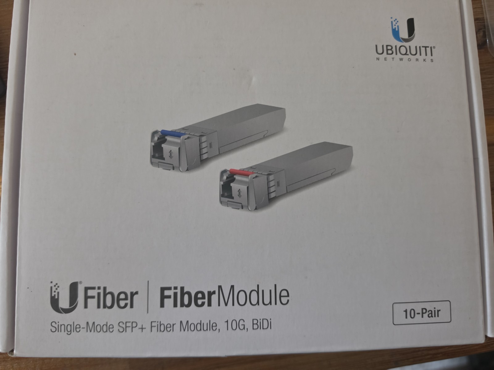 Ubiquiti Networks UF-SM-1G-S-20 Fiber Module 10-Pair Pack