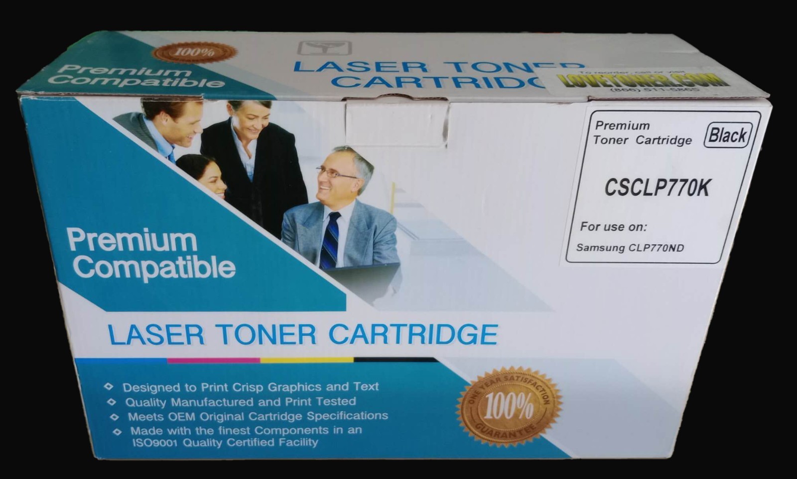 Black Generic Tonner Cartridge for Samsung CLP770ND