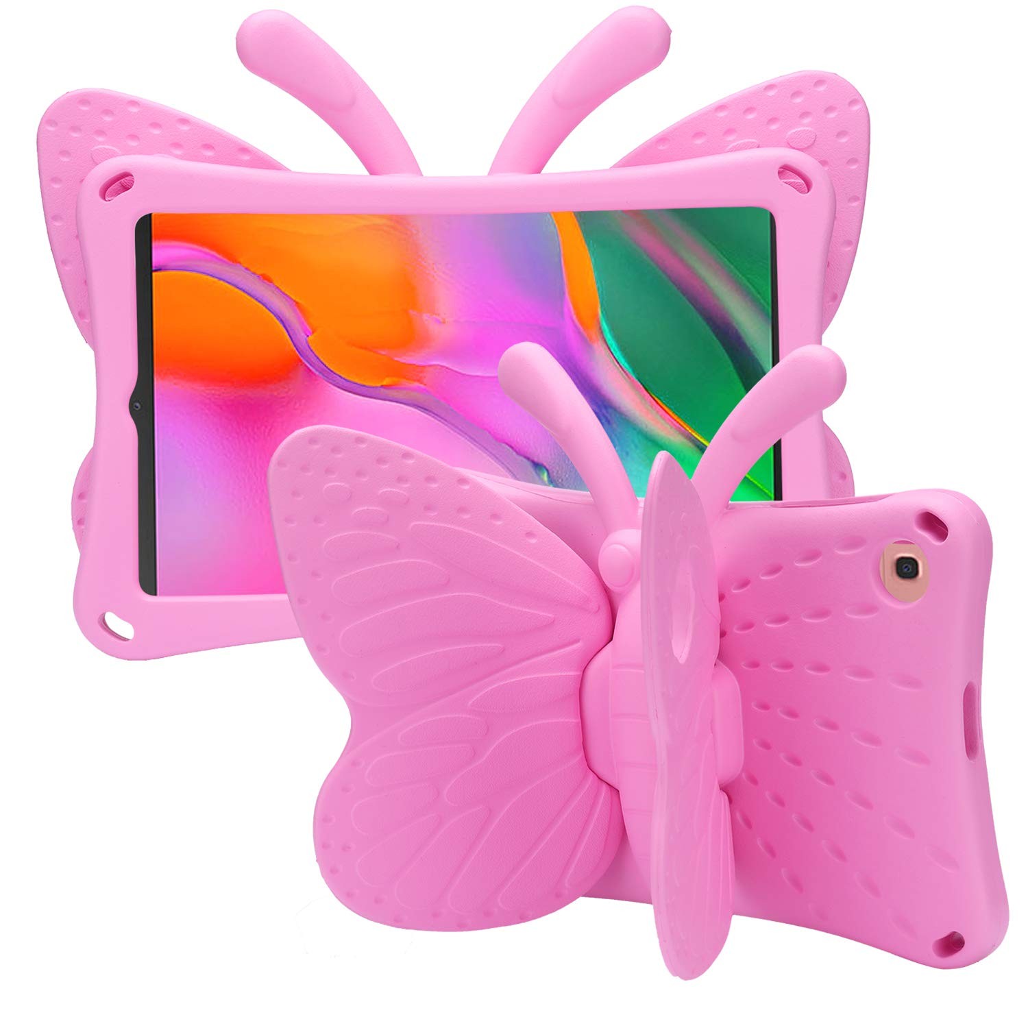 Simicoo Samsung Galaxy Tab A 10.1 2019 case SM-T510 T515 3D Cute Butterfly Ca...