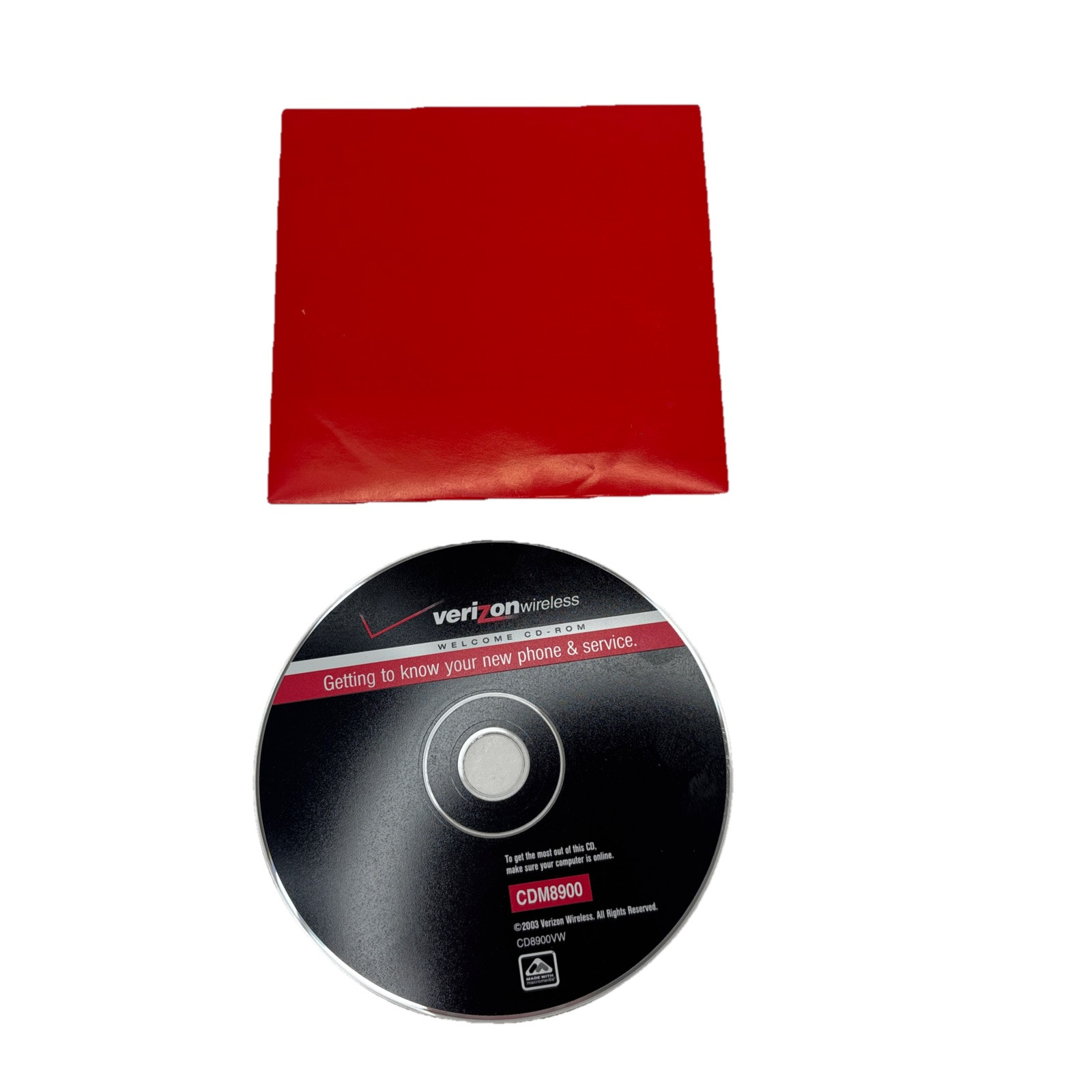 Verizon Welcome CD-ROM / Reference Guide Getting to know your CDM8900