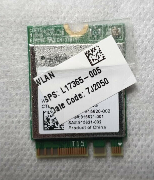 HP 250 G7 - REALTEK RTL8821CE Wireless Bluetooth Board WiFi Card