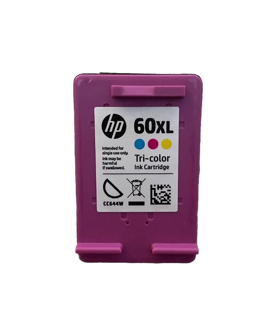 Genuine HP 60XL High Yield Color Ink F4440 F4200 D2660 F4275 F4280 C4798 C4780