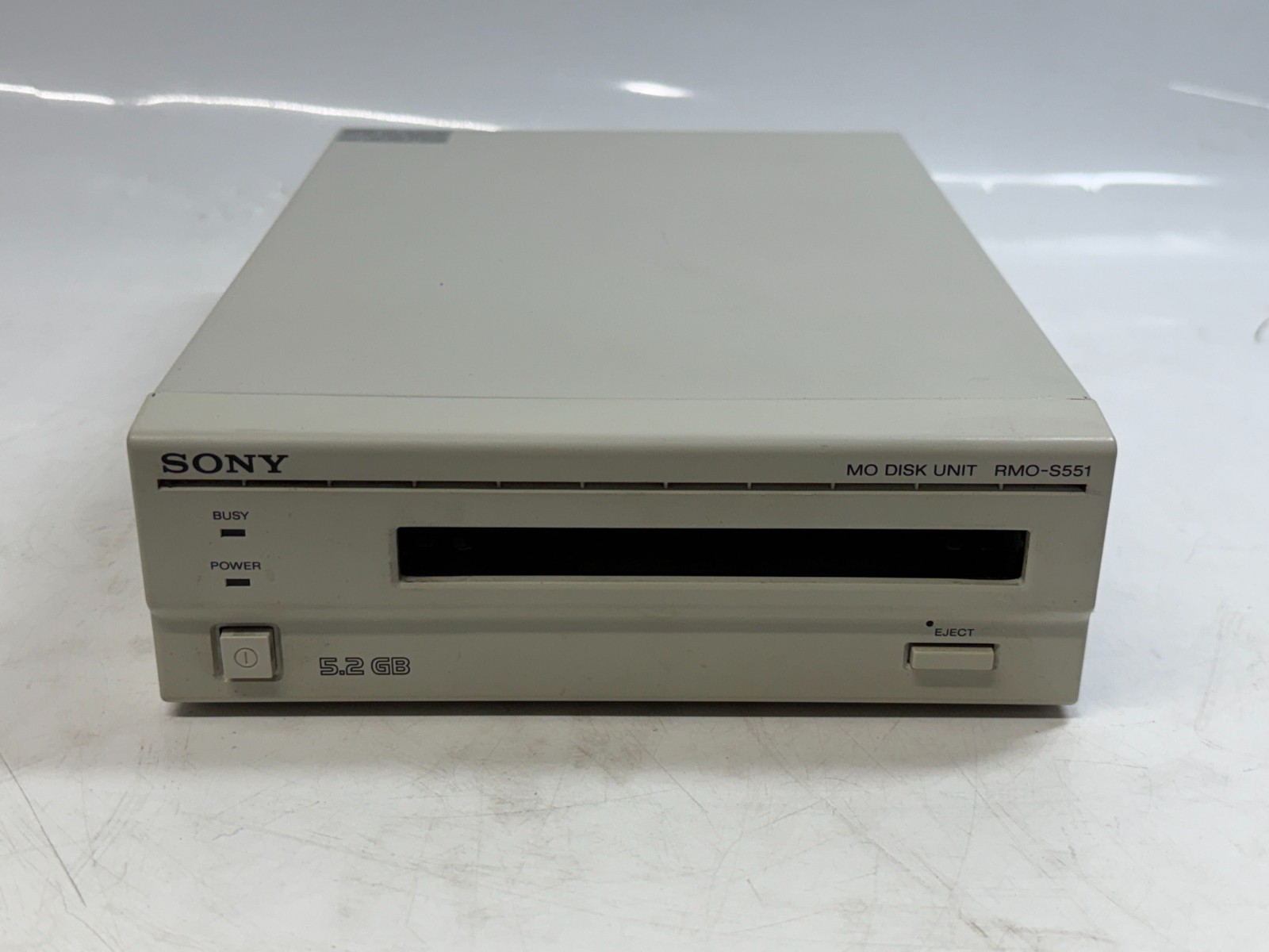 Sony RMO-S551 External MO Disk Drive Unit SCSI SMO-S551 PARTS