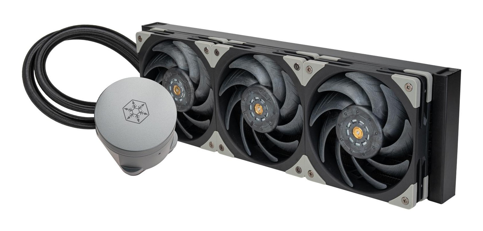 Silverstone Hailstone 360 Processor Liquid cooling kit 12 cm Black 1 pc(s)
