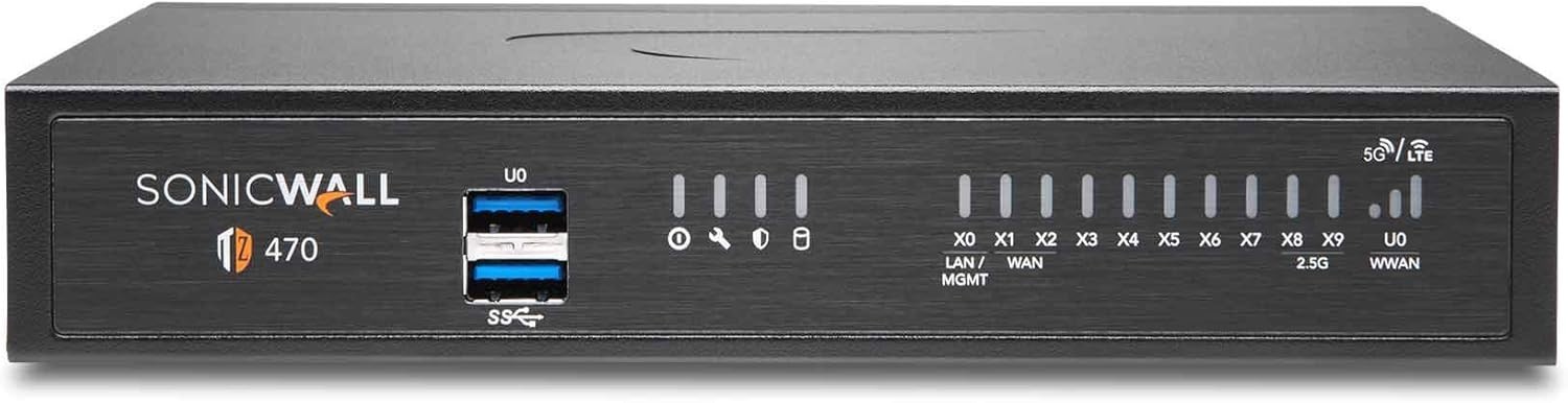Sonicwall TZ470 Secure Upgrade Plus - 2YR Threat Edition (02-SSC-7261) - New