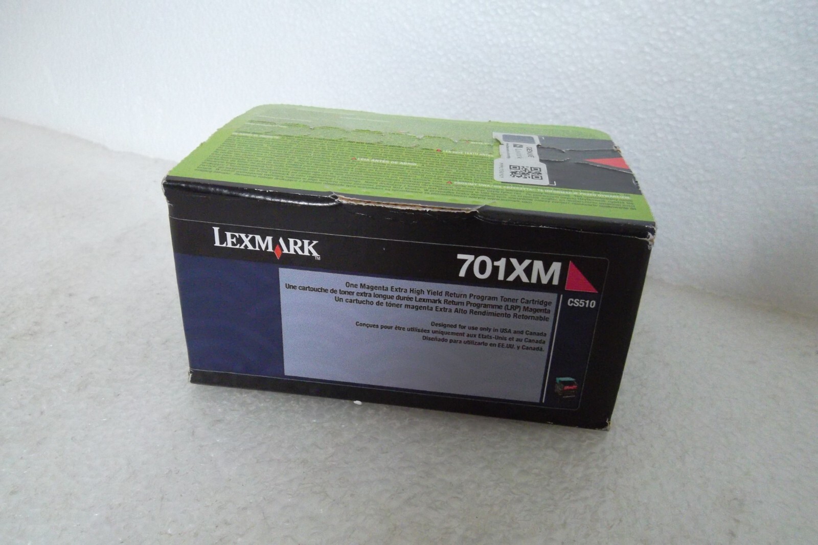 Lexmark 701XM Margenta 4K Extra High Yield Capacity for CS510 70C1XM0 OEM NEW