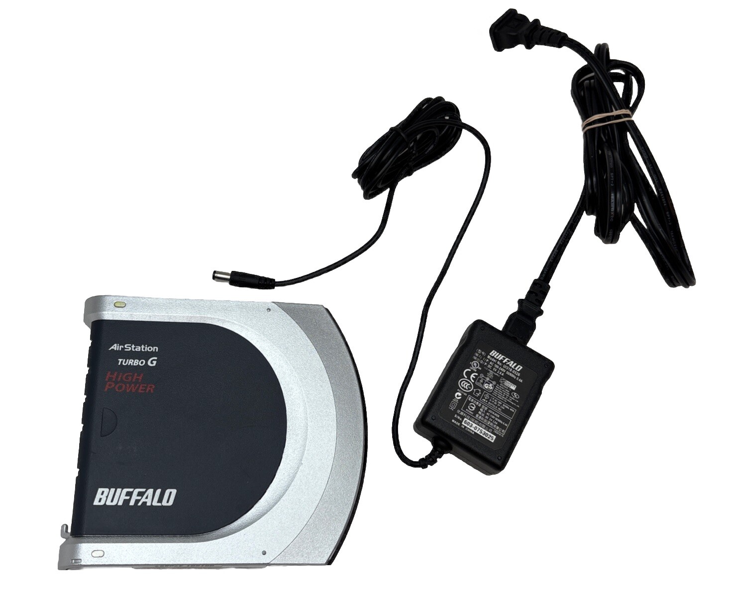 BUFFALO WHR-HP-G54 High Power Wireless Router w/Power Cord, DD-WRT