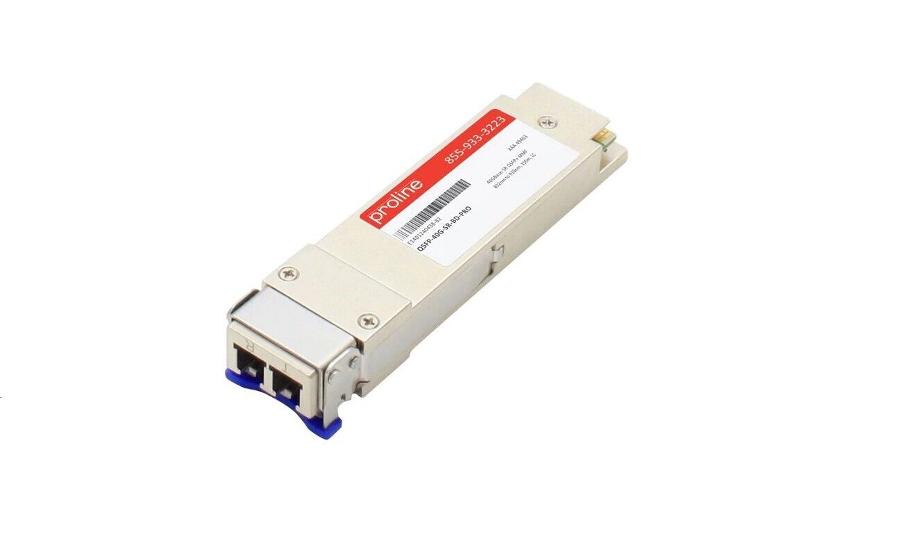 Proline QSFP+ Transceiver Module 40 GigaBit LAN TAA Compliant QSFP-40G-SR-BD-PRO