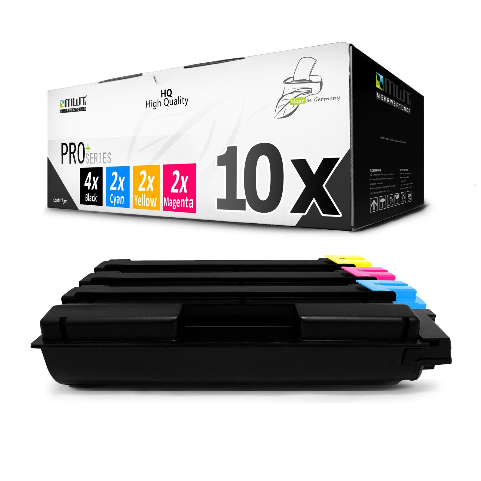 10x MWT PRO Cartridge for Kyocera FS-C-2026-MFP FS-C-2626-MFP Ecosys P-6026-cdn