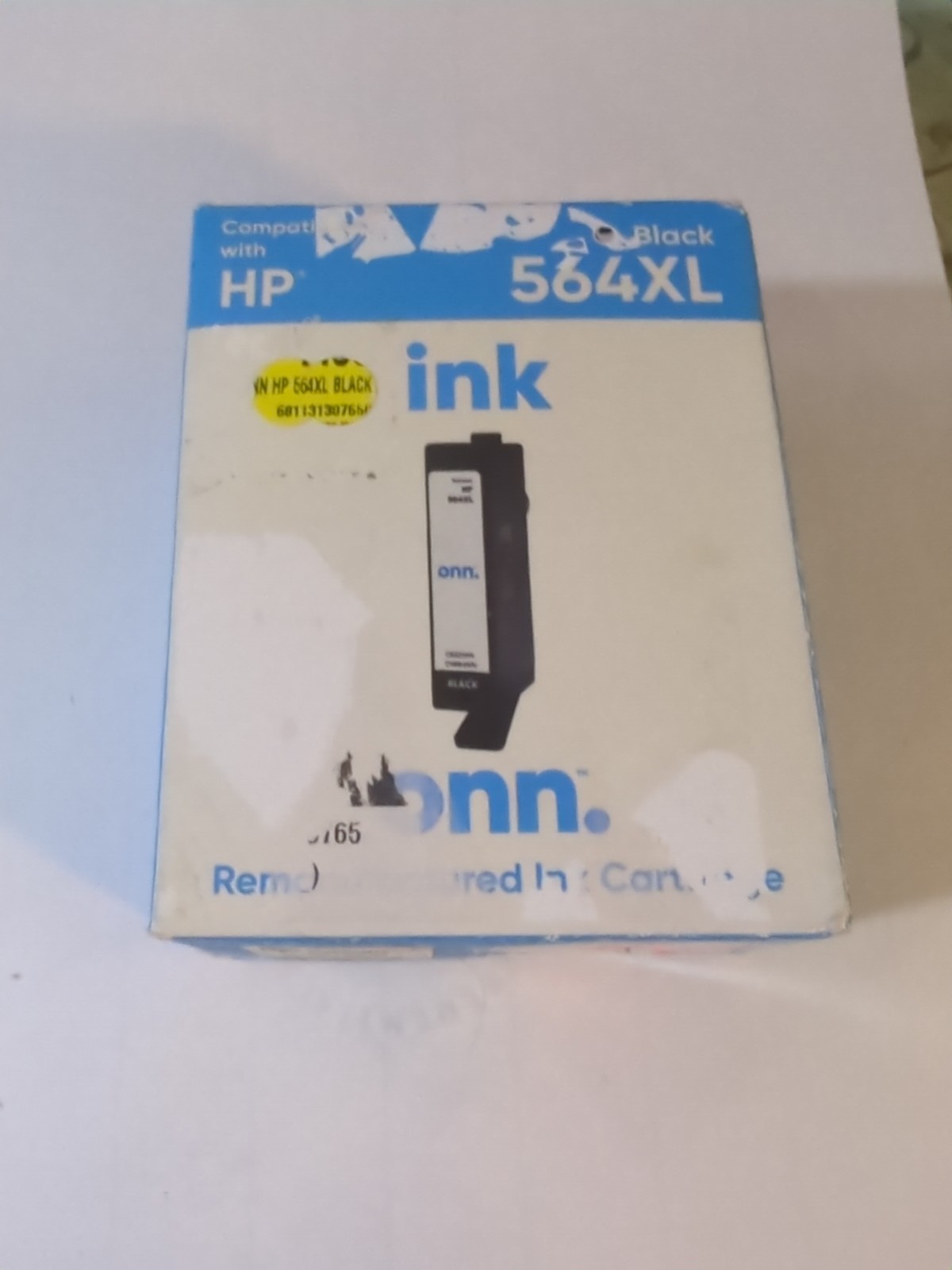 Onn. HP Compatible 564XL Black Ink Cartridge