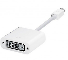 Apple Mini DisplayPort to DVI Adapter White MB570LL/B A1305 - Genuine -Open box
