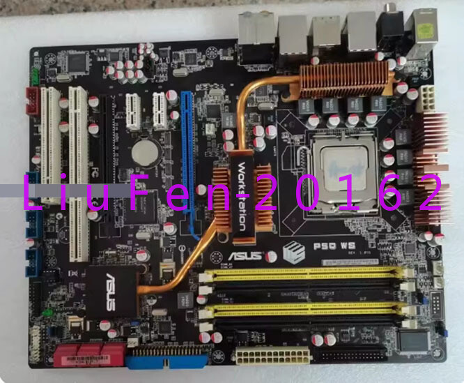 1PC Used Asus P5Q WS Intel P45 motherboard with PCI-X 133MHz