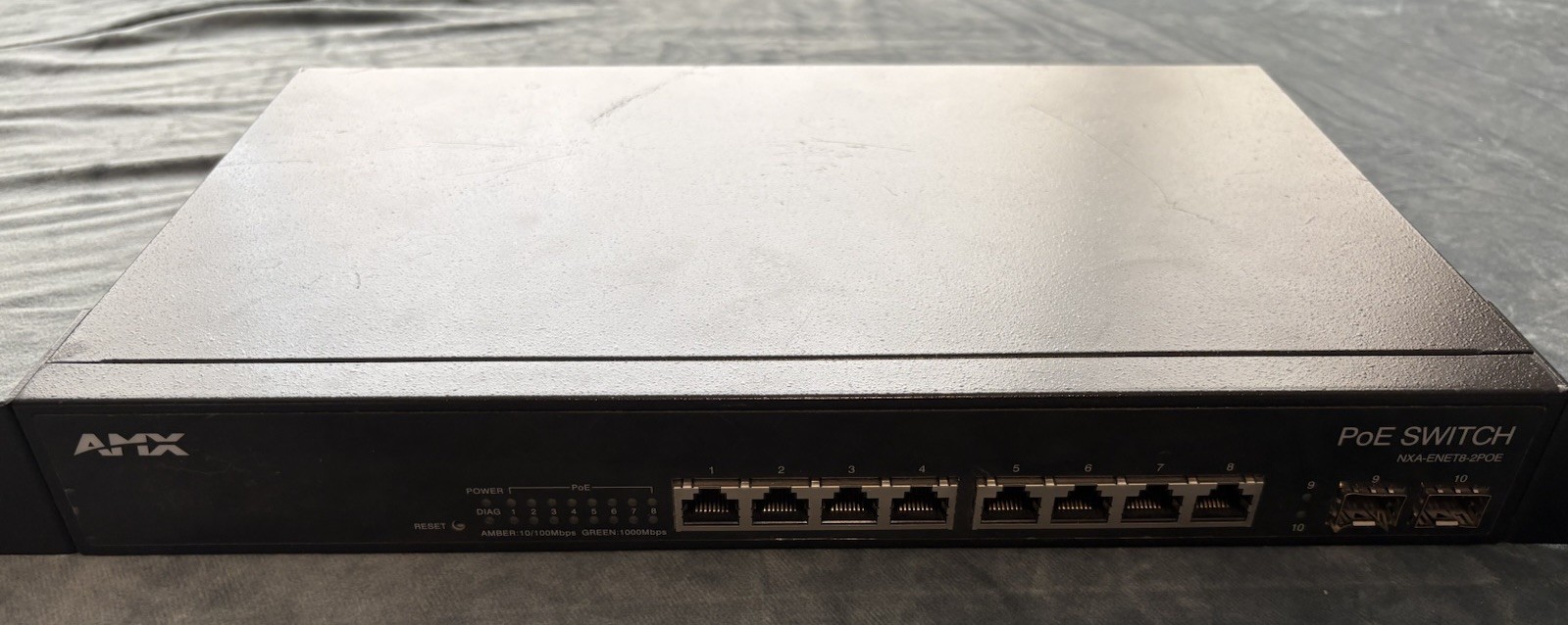 AMX NetLinx PoE Switch Controller Ethernet NXA-ENET8-2POE | Model# FG2178‑63