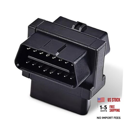 OBD2 Splitter, OBD II Full 16pin Port 1 Male to 2 Female Extension Type B