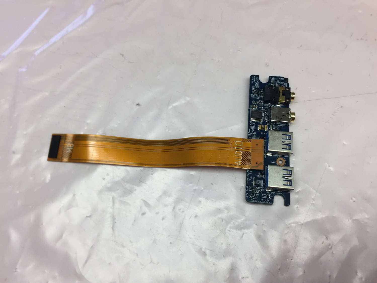 MSI GS60 Ghost Pro 15.6" Laptop Dual USB Port Audio Jack Board W/ Cable MS-16H7A